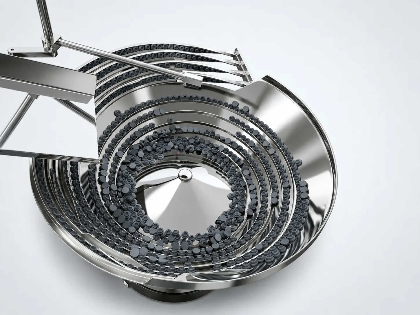 Vibratory Bung & Cap Sorting Bowls