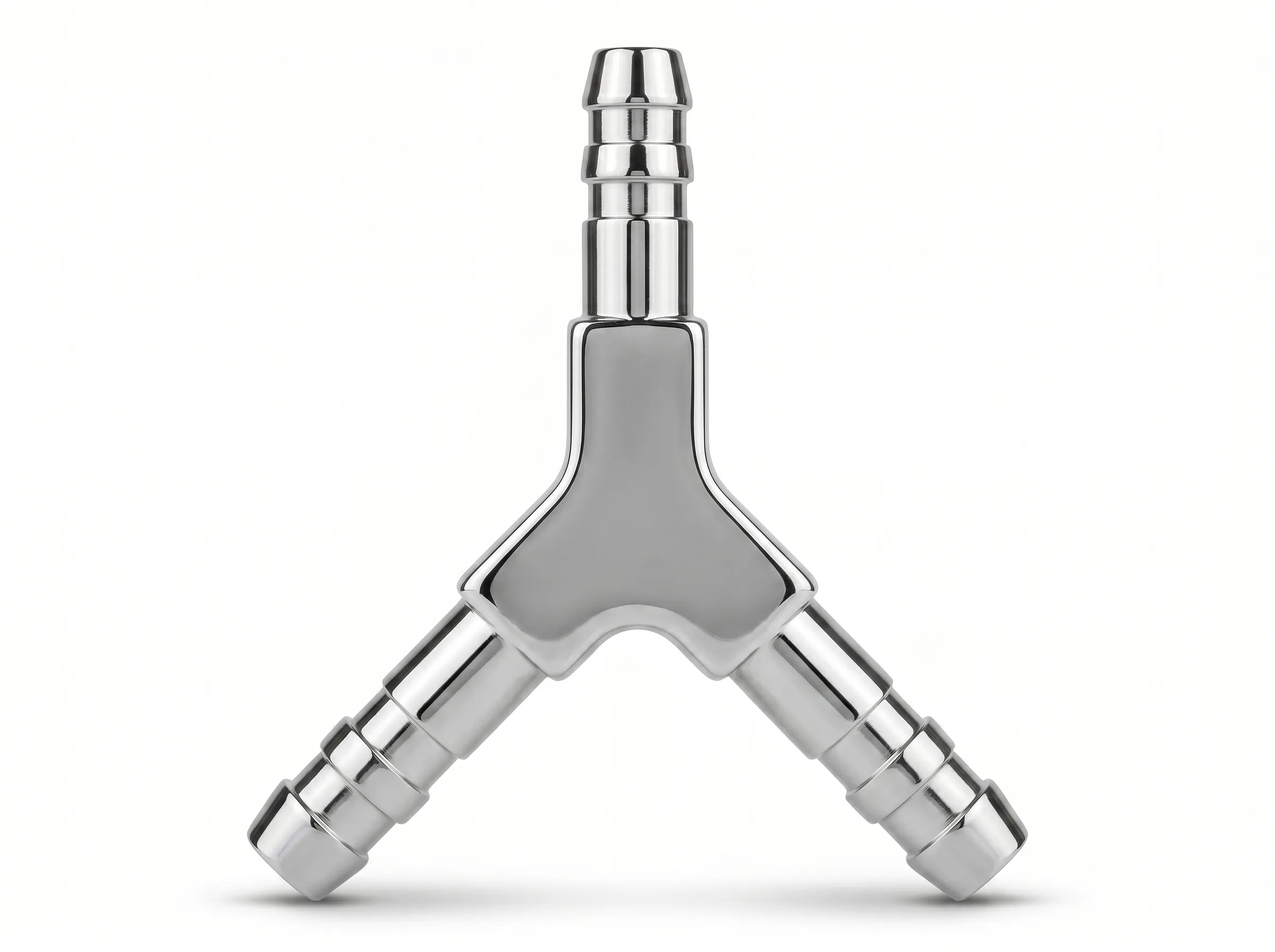 Mirror-Polished Sanitary “Y” Joints